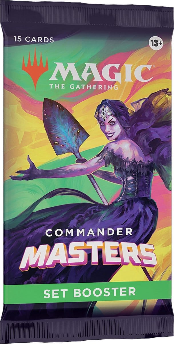 Magic the Gathering MTG Set Booster- Commander Masters - 1 pakje - TCG
