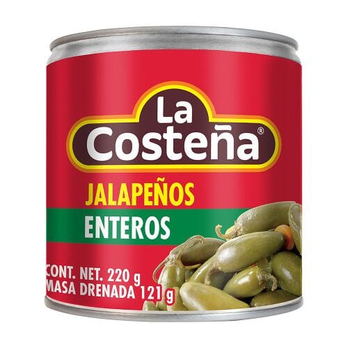 La Costena Jalapeno Chillies Whole 220g