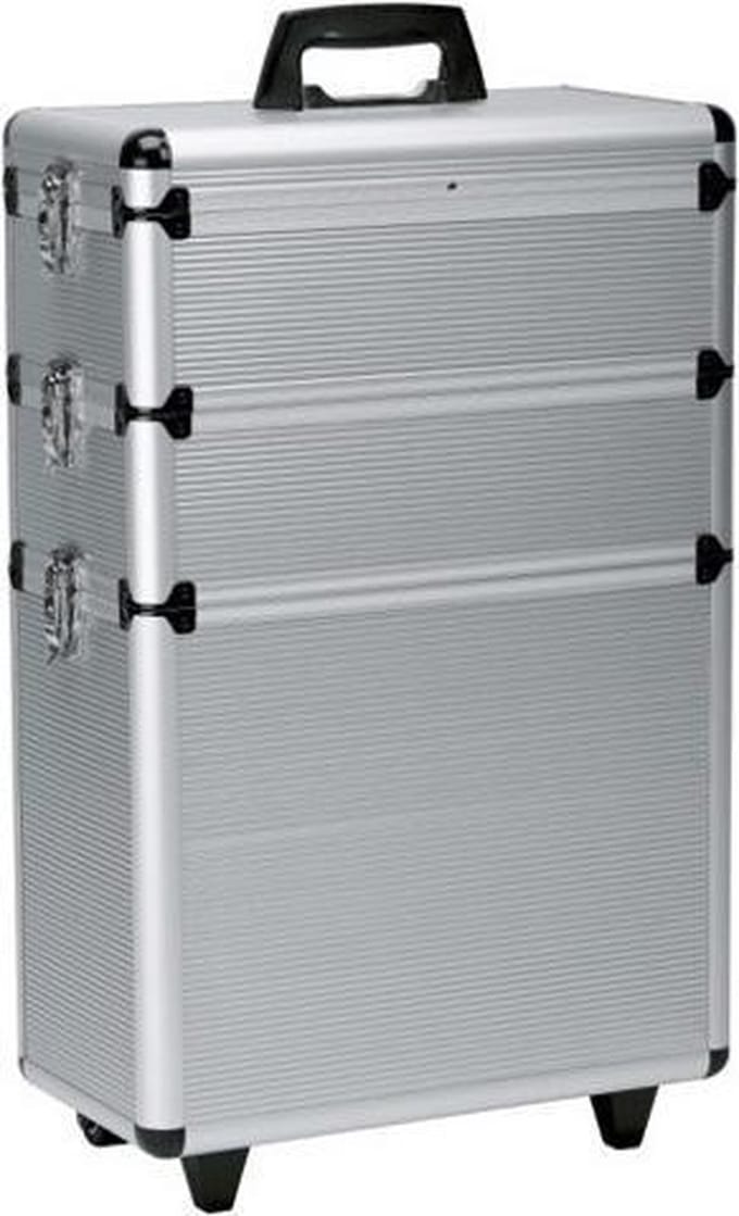 Alu Koffer Met 3 Opbergniveau S 43X22.5X65.5Cm Original
