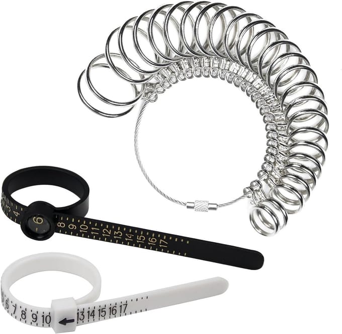 Meetinstrument Set voor Nauwkeurige Ringmaten EU UK VS