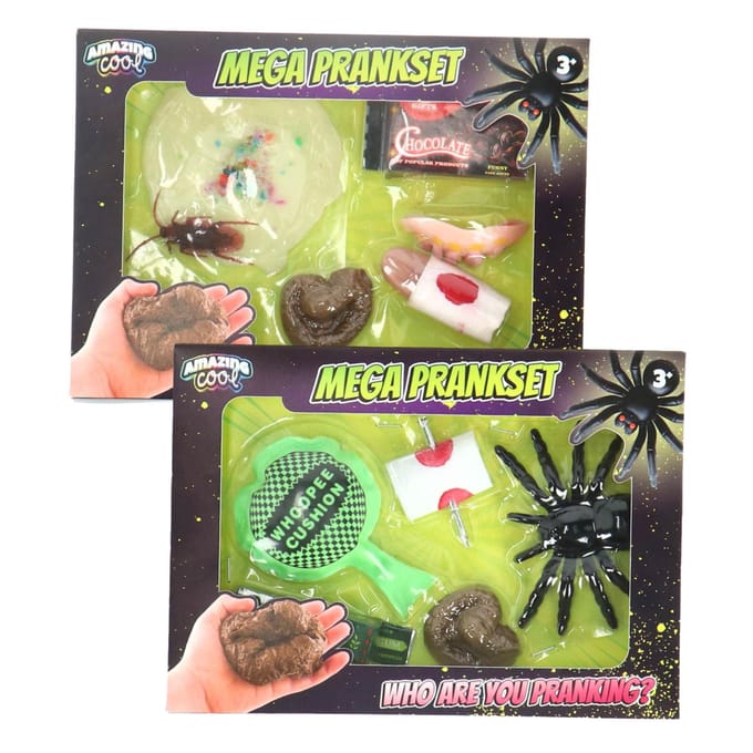 Amazing Cool mega prank set - grappige speelgoedset voor kinderen.