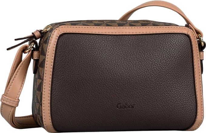 Gabor Schoudertas Baria Camera Bag Mixed Brown Veelkleurig