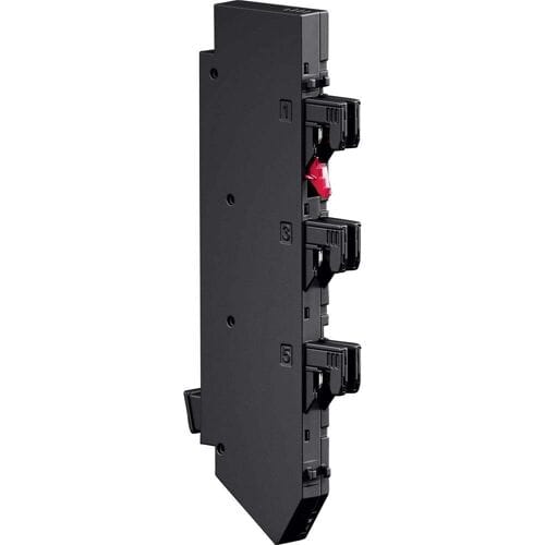 Rittal 9364022 Zekeringhouderstrook Geschikt voor Buiszekering 10.3 x 38 mm 4 stuk(s)