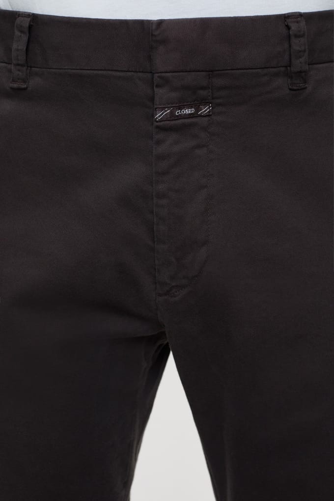 Closed Clifton True Pants Ebony Taglia: W34L32 | Pantaloni chino Outlet | Uomo | Nero