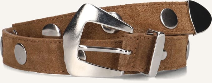 Omoda Suede Belt X Moderosa Riemen - Camel - Maat 85