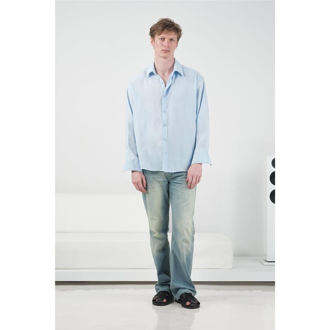 Oversized Overhemd met Knopen