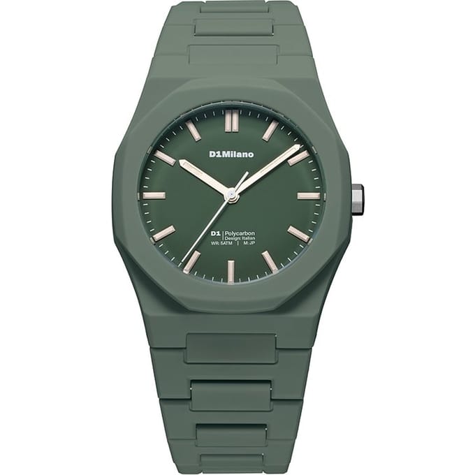 D1 Milano Horloge 40.5mm, Green Legacy PCBJ42