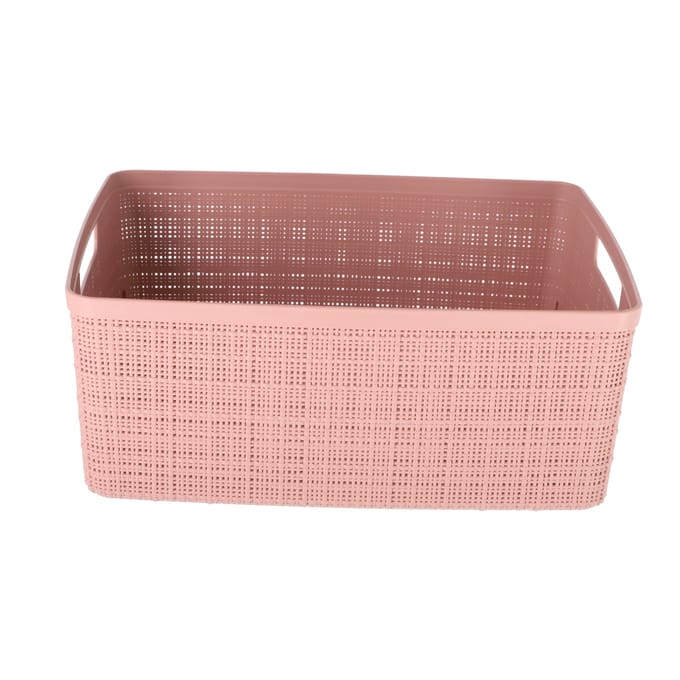 Curver Jute Opbergmand M - 12 liter - Roze