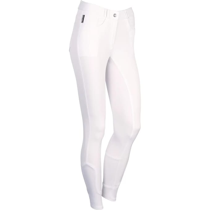 Harry's Horse Rijbroek Harry's Horse Redwood Full Grip Kids Wit - 140