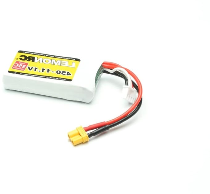 Modelbouw Accupack - Hobby Batterij - Modelbouw Voeden - Softcase Ontwerp - 450mAh 11.1V - Zwart