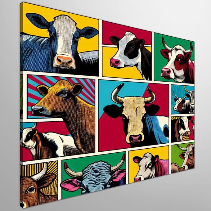 Kunstprint | Wanddecoratie | Canvas | 100 × 100 cm