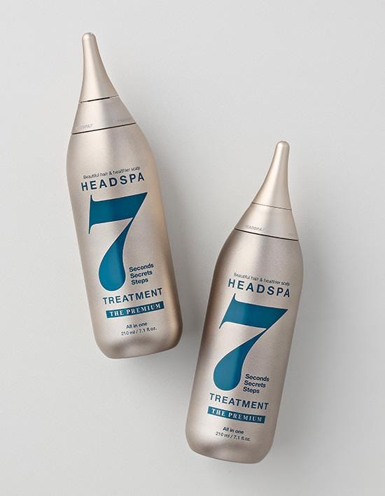 Head Spa 7 Le Traitement Premium 210ml Coffret Duo gray