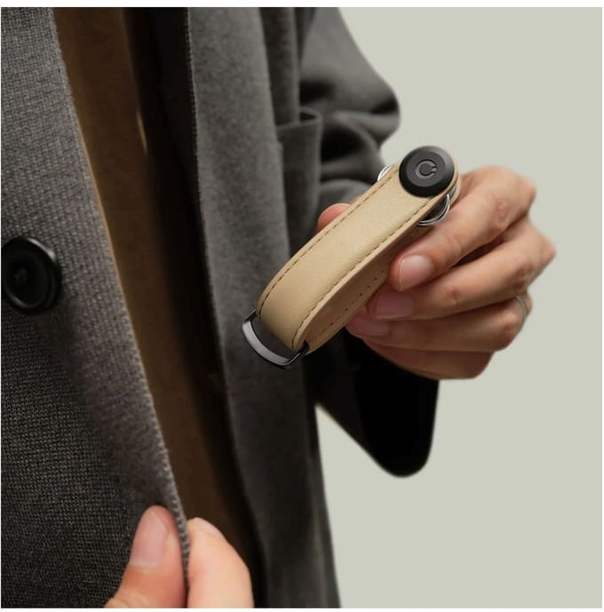 Orbitkey Sleutel Organizer zand