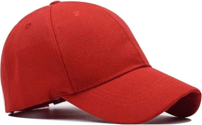 Baseball cap - Beechfield - Pet - 6 Panelen - Zonwering - Hoofddeksel - Katoen - Rood