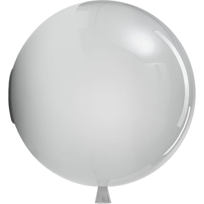Brokis Memory Wandlamp - grijs - glanzend - L