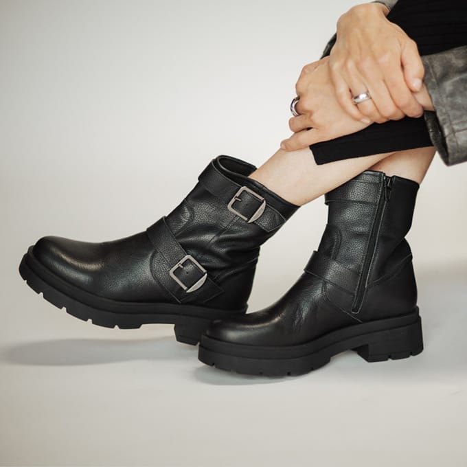 Red-Rag 71410 Boots Dames - Zwart - Maat 36