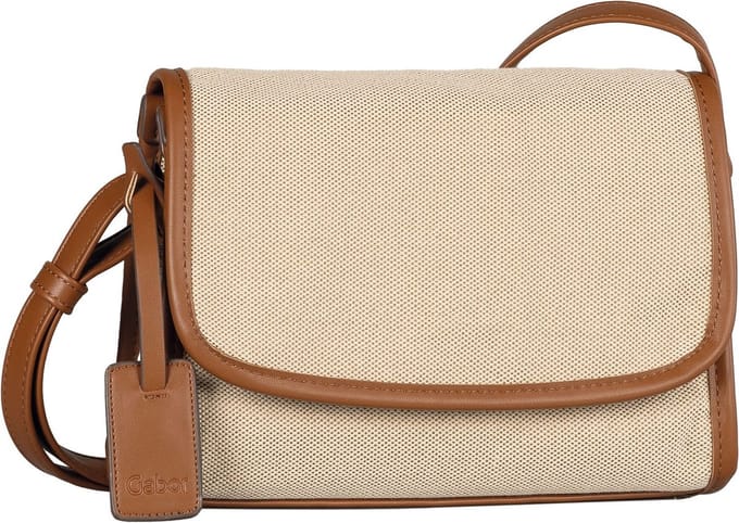 Gabor Schoudertas Danee Flap Bag Top Zip Mixed Beige Crème
