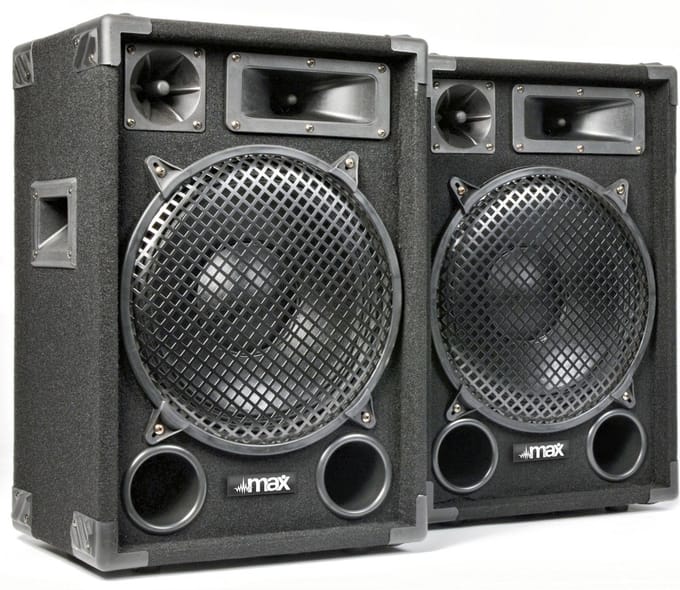 SkyTec MAX12 disco speakerset 12 1400W