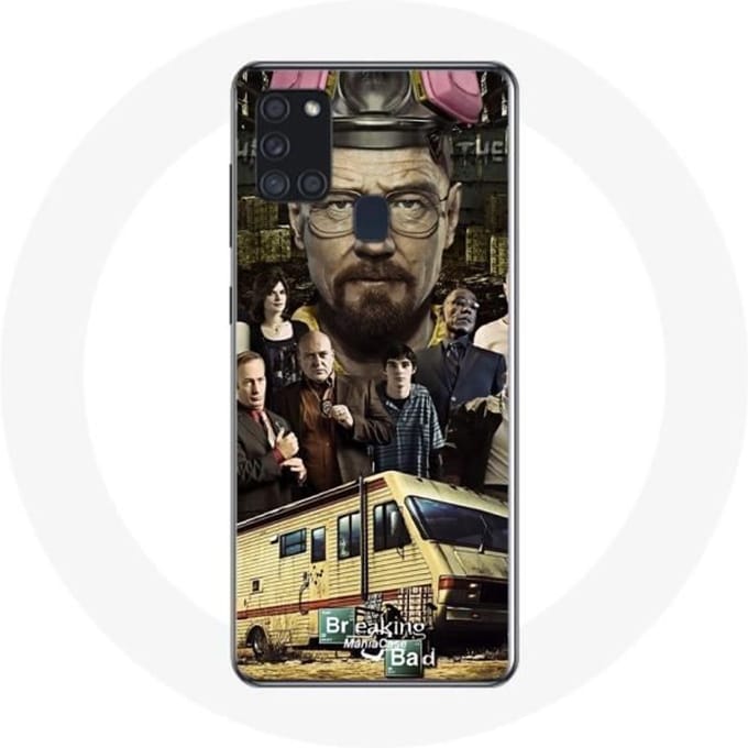 Coque Samsung Galaxy A21S Breaking Bad Heisenberg