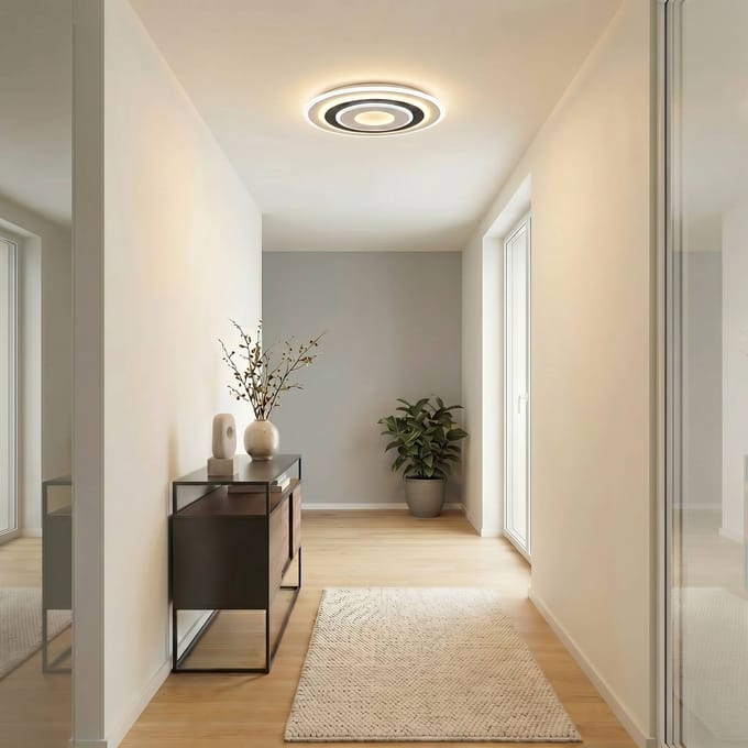 Lindby LED plafondlamp Rebeka, rond, Ø 70 cm, CCT, dimbaar