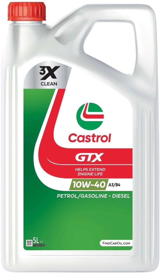 Castrol GTX A3/B4 10W40 - 5L