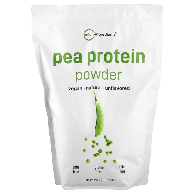 Poudre de Protéine de Pois, Non Aromatisée, 2,26 kg(5 livres)