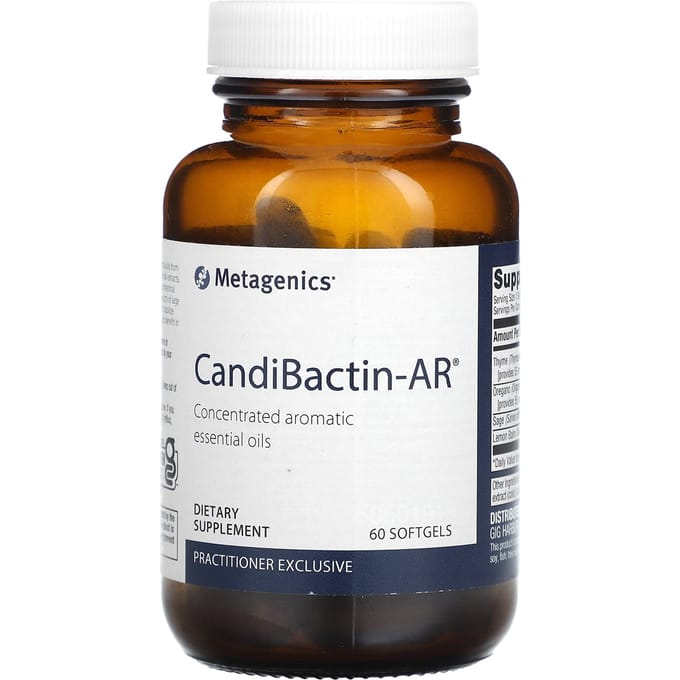 Metagenics, CandiBactin-AR, 60 gélules