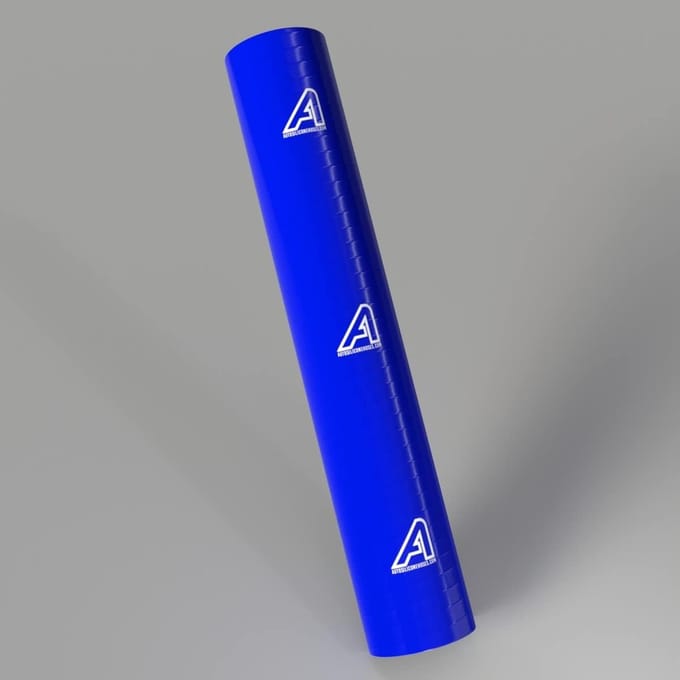 Rechte Siliconen Slang 32mm Binnendiameter Blauw voor Radiator 1 Meter Universeel