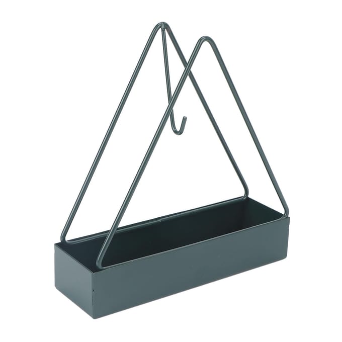 Porte-spirale anti-moustique en fer triangulaire ignifugé, support d'encens anti-moustique pour la maison, le salon gray