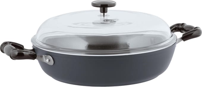 Sambonet Vintage Sauteerpan - Incl. Deksel - Aluminium - Ø28cm - Grijs
