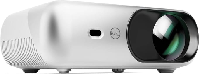 Mini Beamer - Projector Full HD - Thuisbioscoop Creëren - Native 1080P Resolutie - 100 Inch Scherm - Wit