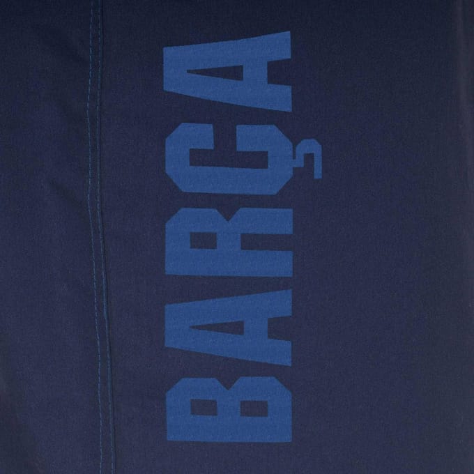 FC Barcelona Heren Polyester Shorts S marineblauwe kleur