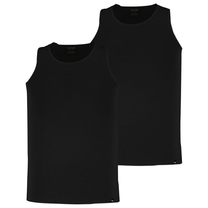 Heren everyday hemd - Black - M - 2 paar
