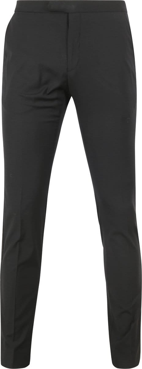 Rokkostuum Broek Wol Blend Zwart