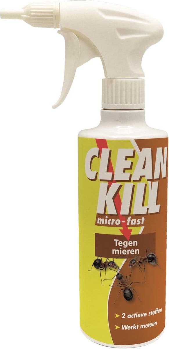 BSI - Clean Kill Micro-Fast - Insecticide spray tegen mieren - 500 ml