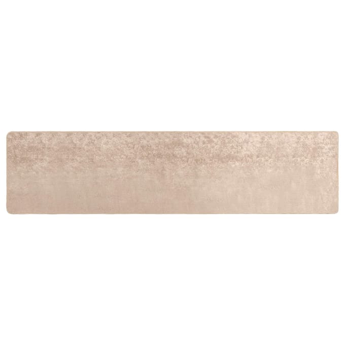 vidaXL - Tapijt - Runner - MARSA - Beige - 80 - x - 450 - cm - Polyester - en - PVC