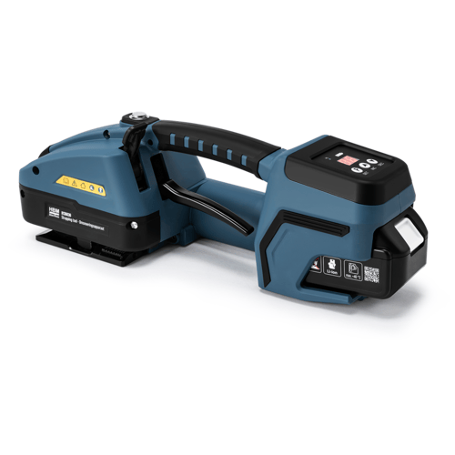 HBM Accu Omsnoeringsapparaat – 18V – Spankracht 600-3500 N – Voor PET & PP Band – Inclusief Lader en Accu