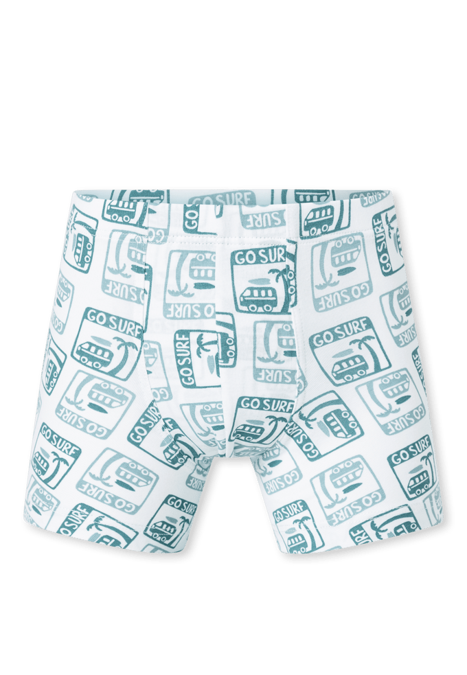 Shorts, set van 5, met streepjes, surfer, meerkleurig - 95/5 92
