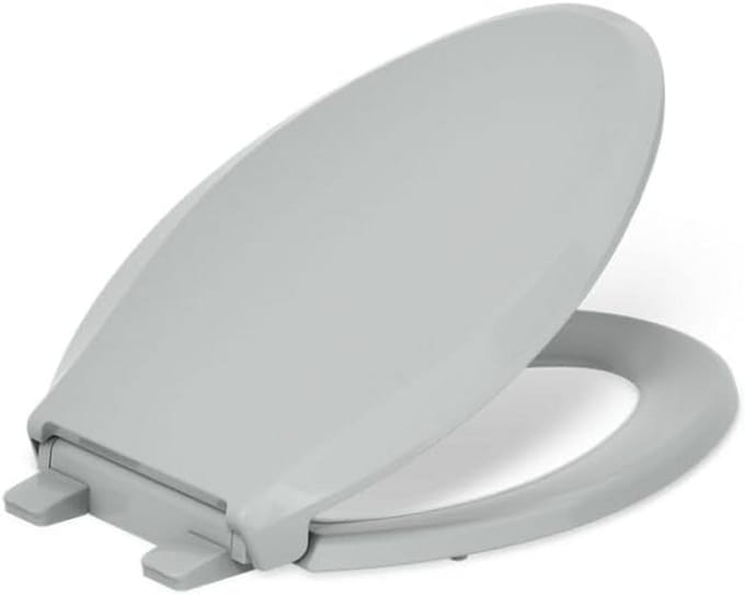 Langwerpige Toiletbril met Soft Close en Easy Clean Montage