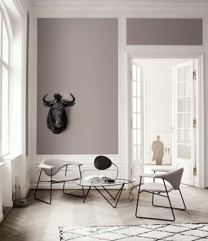 Gubi - Pedrera salontafel - messing - transparant glas - goud