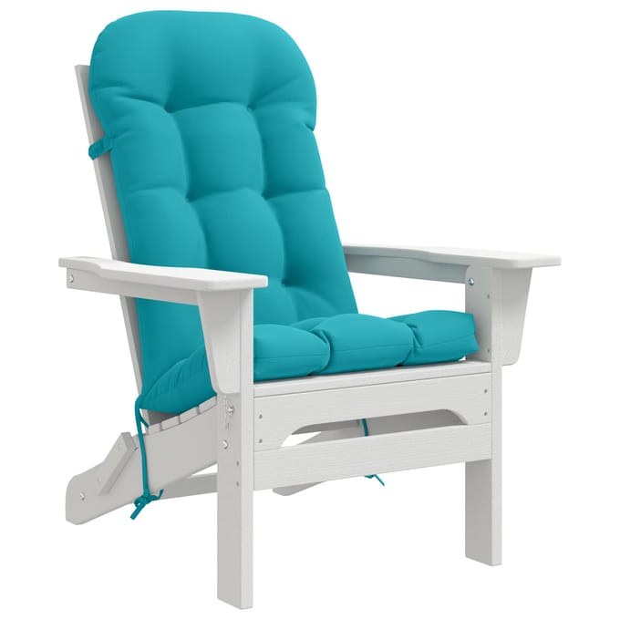 vidaXL - Zon - Ligzitzak - Kussen - PUTTEN - 100% - Polyester - Turquoise