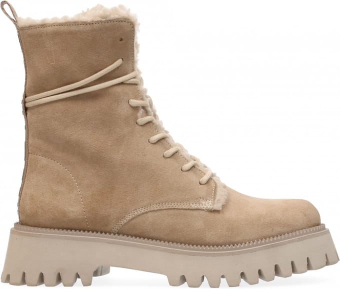 Maruti - Emily Veterboots Beige - Beige - Teddy - 40