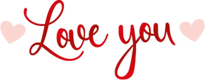 Letter banner - Love