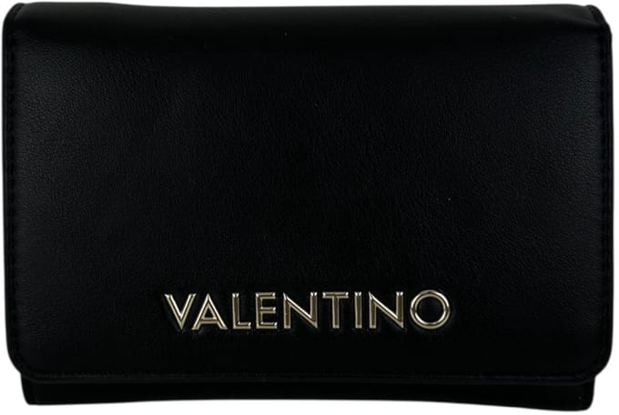 VALENTINO portemonnee Fosca Re Wallet Nero zwart