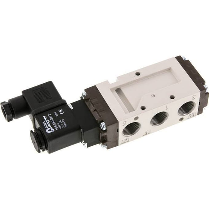 5/2 G3/8'' Magneetventiel 24V DC 1.5-10bar/21.0-140psi YPC