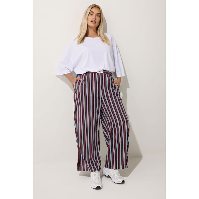 Limited Collection Blue Stripe Boxerbroek Met Taille Size 48