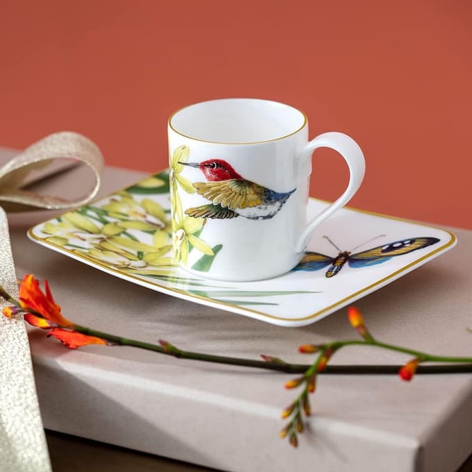 Koffiekop - Espressokop - Warme dranken - Premium Bone Porcelain - 5 x 5 x 3 cm