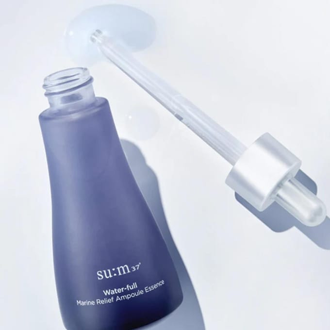 zo:m37 Water-full Marine Relief Ampoule Essence 50ml white