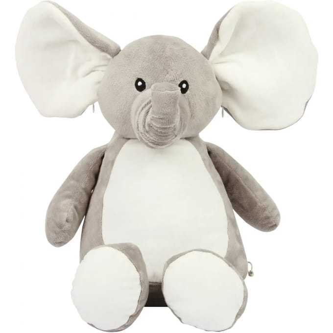 Pluche Mumbles met rits Éléphan