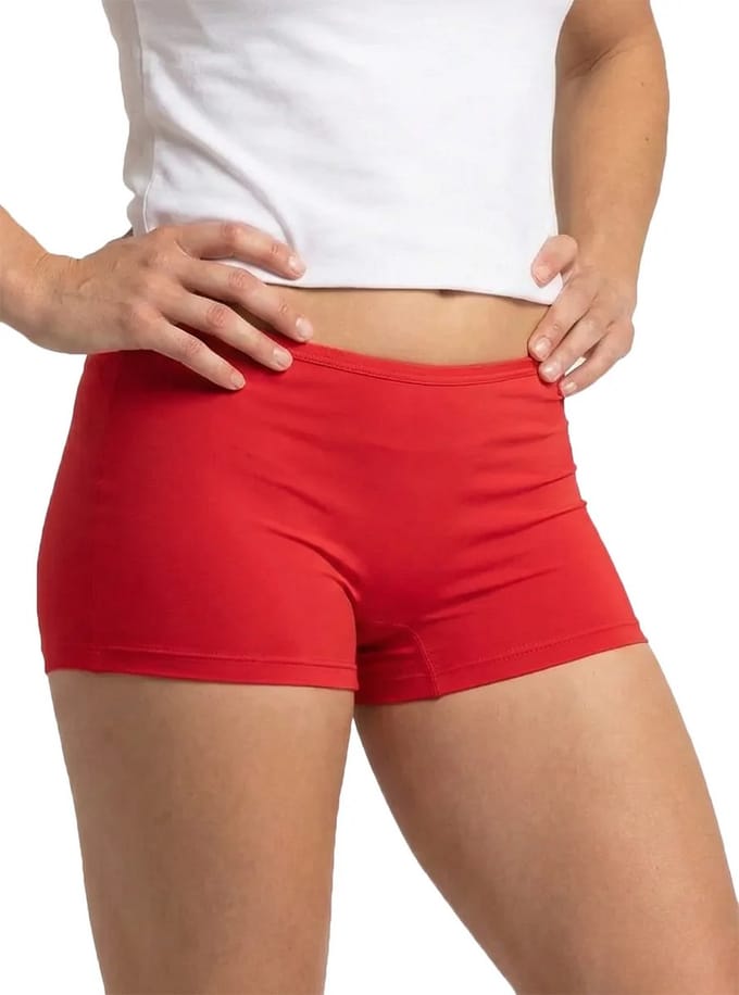 Beeren Dames Short Elegance - Rood - maat L